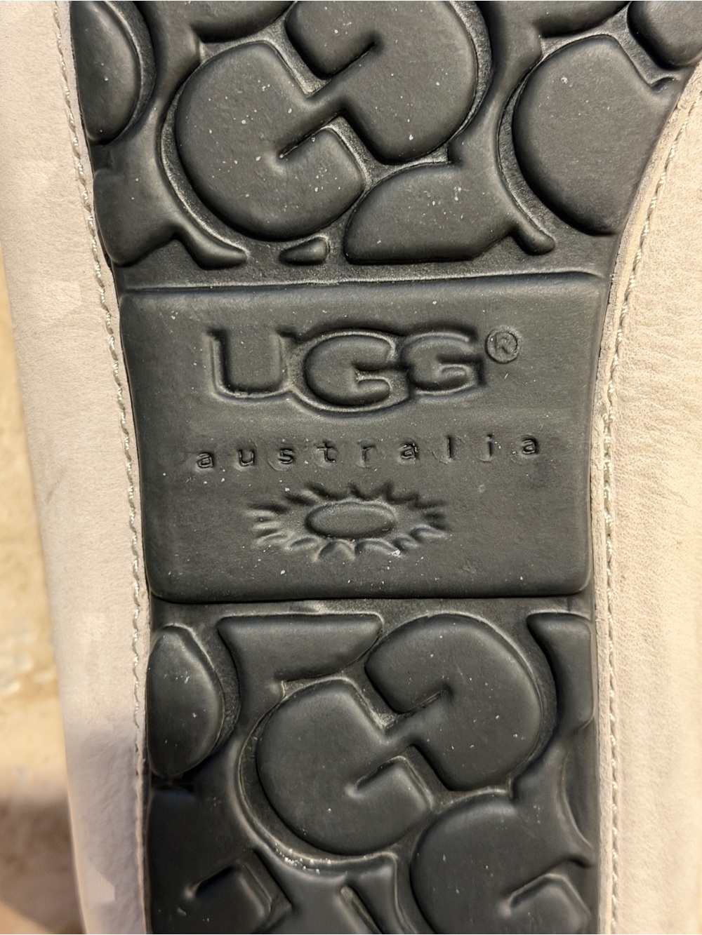 Star Wars retired UGG Gray Suede Sole Detail Slip-On